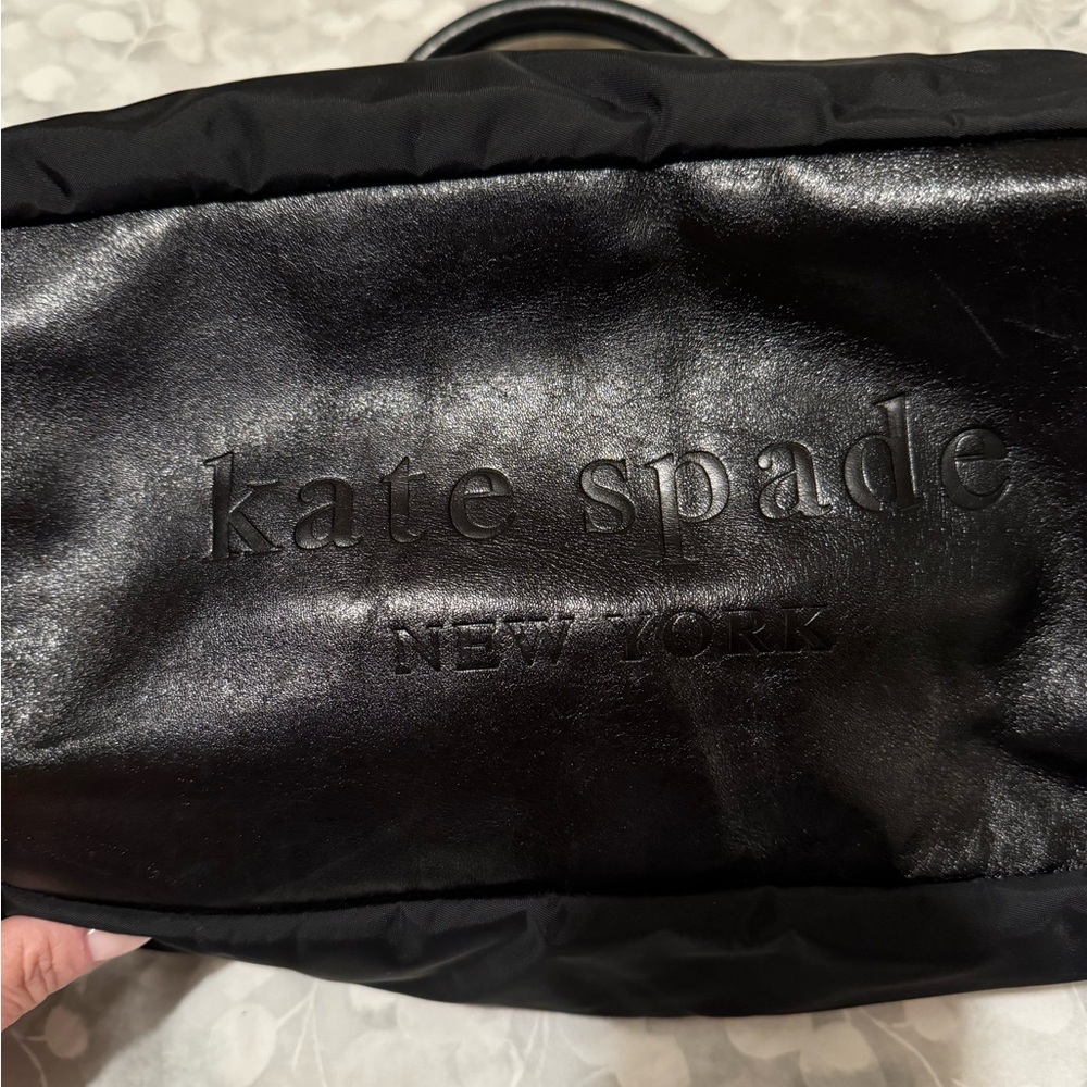 Kate Spade Nylon and Leather Tote/Handbag. EUC - Picture 5 of 8
